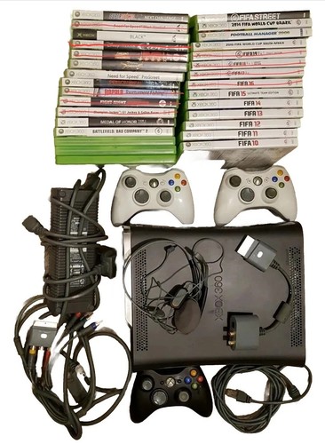 Xbox 360 elite nera 120gb - xbox,