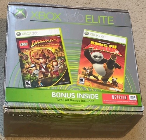 Console xbox 360 elite 120gb - console,