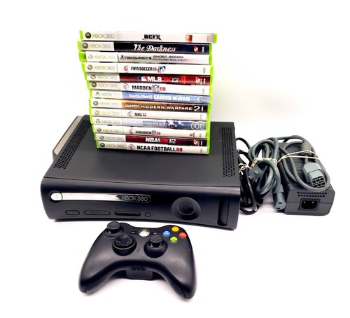 Microsoft xbox 360 elite 120gb - xbox,